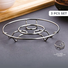 Apex Stainless Steel Wire Hotmate Trivet Stand Set of 3
