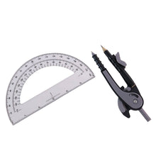 2-Piece Geometry Protractor Set 