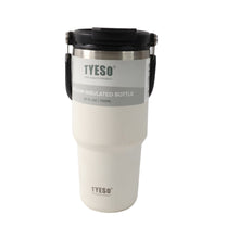 High Quality Stainless Steel Vacuum Glass Insulated Glass Coffee Cups Double Walled Travel Mug, Car Coffee Mug, Tumbler (With Lid & Handle / 1 Pc)