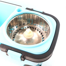 360° Spin Mop with Super Absorbent Microfiber Heads (1 Set)