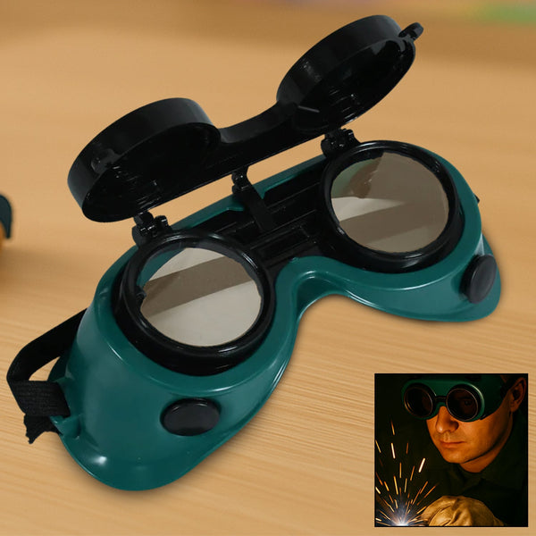 Safety Welding Goggles Anti Radiation Goggles Welder Work Protective Goggles Labour Working Safety Protective Eyewear (MOQ :- 10 Pcs)