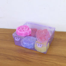 Rose Shaped Wax Candle Set (6 Pc)