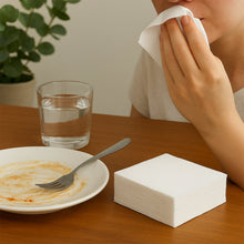 Soft & Absorbent Disposable Tissue Paper / Napkins Set (50 Pc)