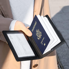 Luxury Leatherette Passport Cover Protector